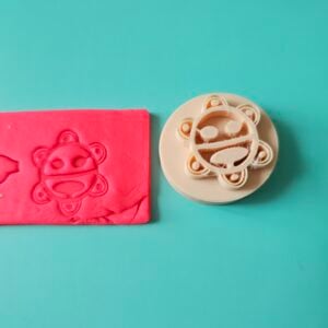 Taíno Sun Clay Stamp – For Polymer Clay & Ceramics (1.5")
