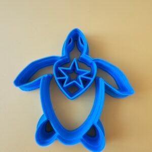 Tinglar Cookie Cutter & Stamp – Leatherback Sea Turtle – 3" and 4.75" Sizes – Puerto Rico Collection