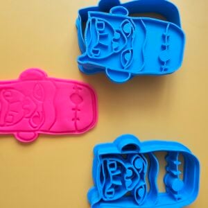 Frankenstein Head Cookie Cutter – Halloween Cookie Stamp or Imprint – 3” and 4.75” Sizes