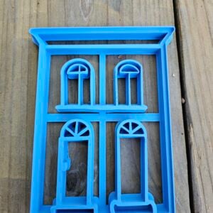 Puerto Rican House Pottery Imprint Cutter β Old San Juan Inspired β 7.5β Size