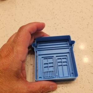 Puerto Rican House Pottery Imprint Cutter – Old San Juan Inspired – 7.5” Size