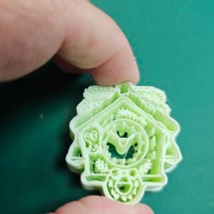 Cuckoo Clock Cutter: Whimsical Charm for Your Clay Creations