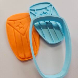 Barril de Bomba Cookie Cutter & Stamp – Puerto Rico Cultural Series – 3” and 4.75” Sizes