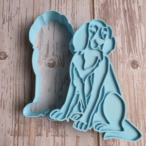 English Setter Cookie Cutter & Stamp – Full Body Dog Design – 3” and 4.75” Sizes